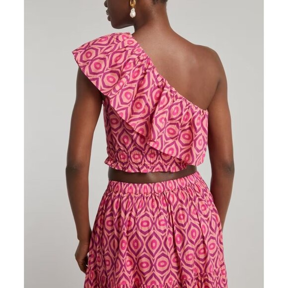 Maria De La Orden Pampi Top in Pink - Picture 3 of 5